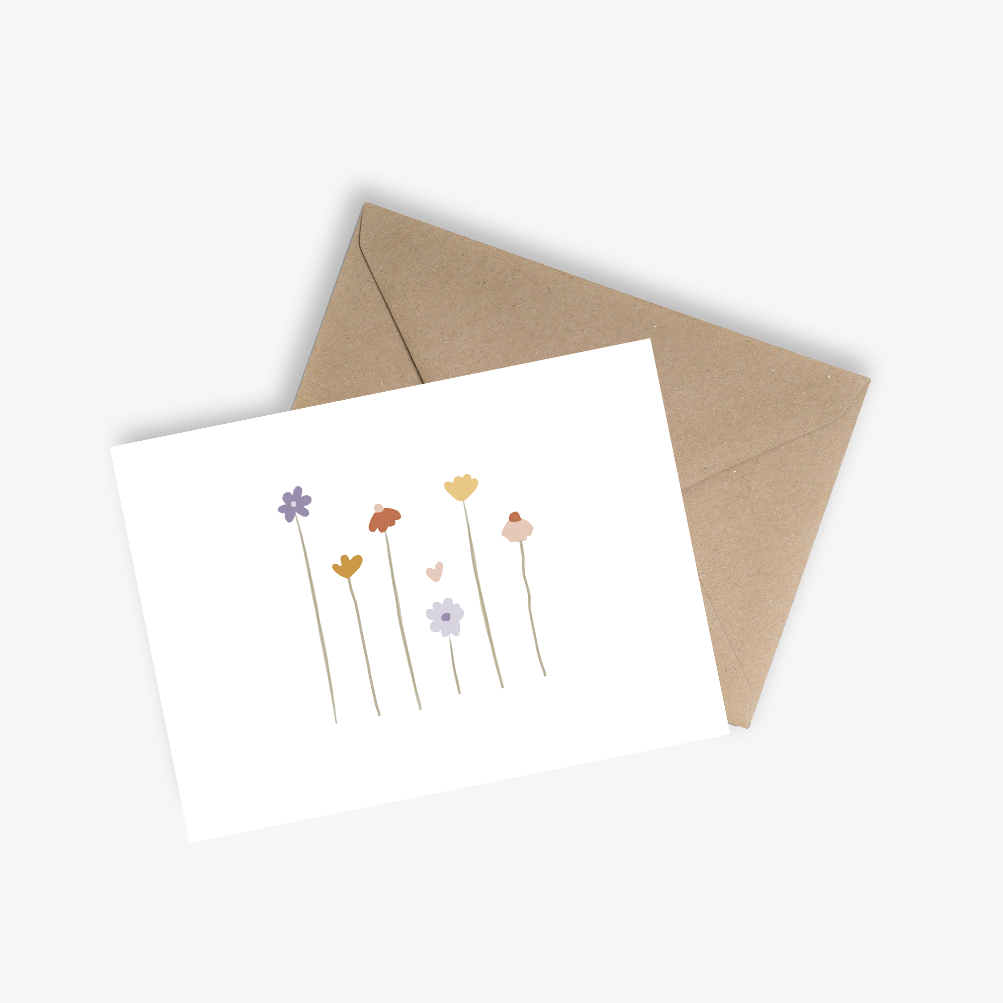 LE PAPIER GRAPHIQUE - Wholesale Everyday Greeting Card - The Flowers (Flowers)1