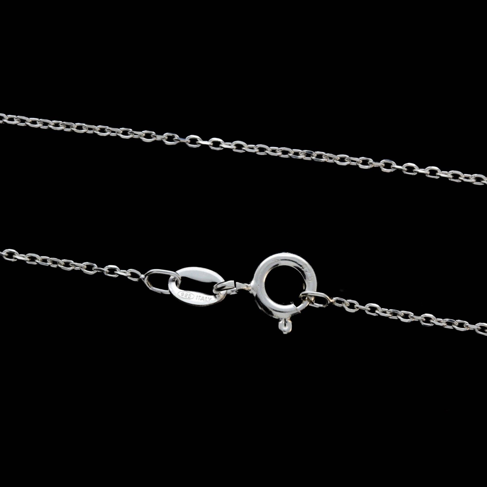SilverAmber Jewellery – wholesale Kedjehalsband – Made in Italy - Tunn kedja i 925 sterling silver, modell GCH0014
