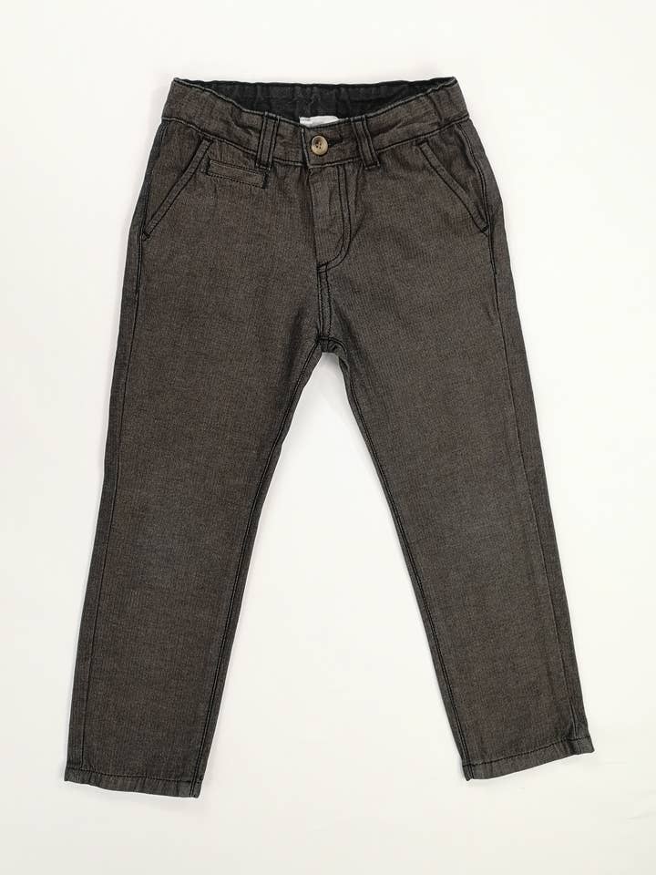 Pantalon marron Arsène - occasion - 5 ans pour la vente par Mademoiselle Bébé