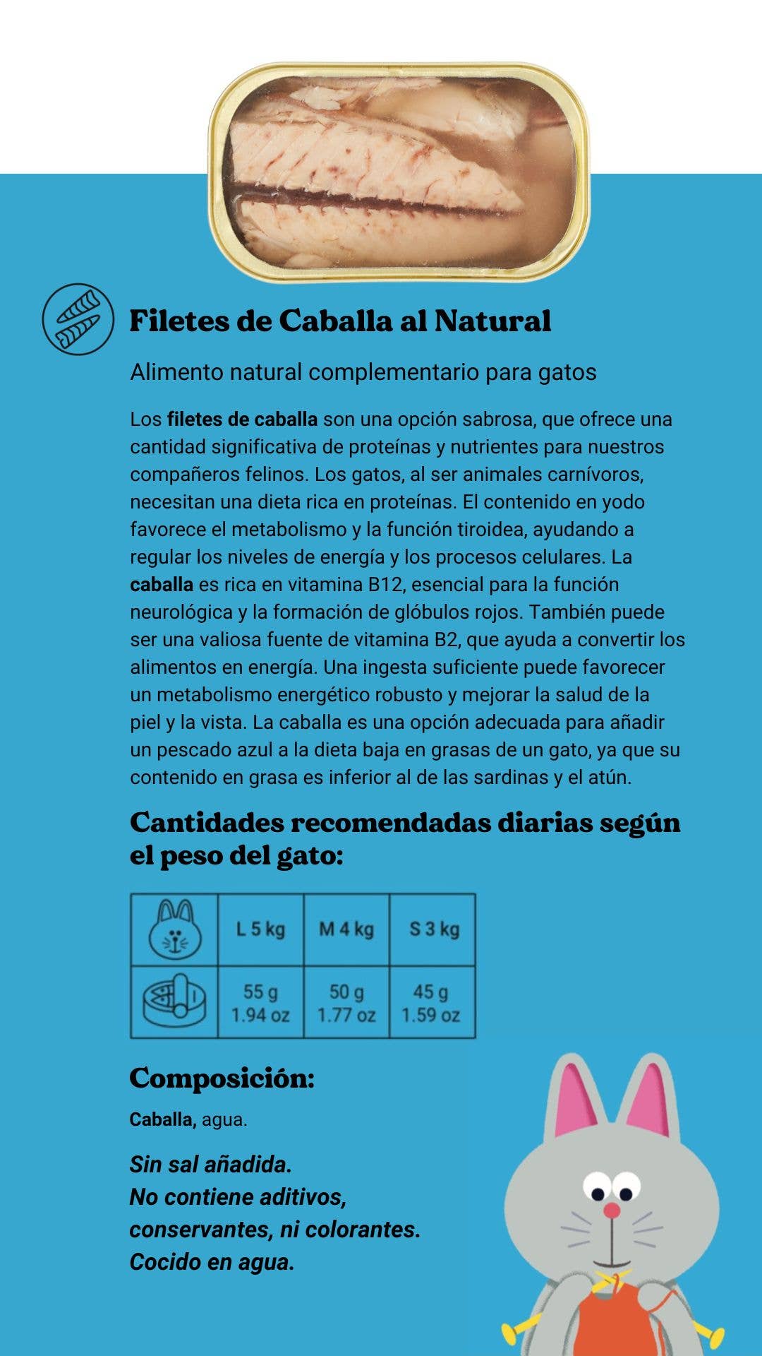 Canumi - Wholesale Pet Food - Cat - Natural Mackerel Fillets for Cats5