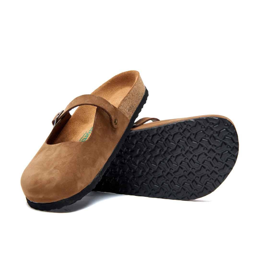 Comfortfusse – Großhandel Clogs – Damen – Kelly Damen-Clogs aus echtem Leder mit Fußgewölbeunterstützung4