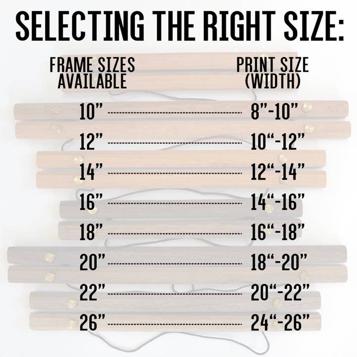 Printed Marketplace – wholesale Picture frame – Brass Screw Poster Frames