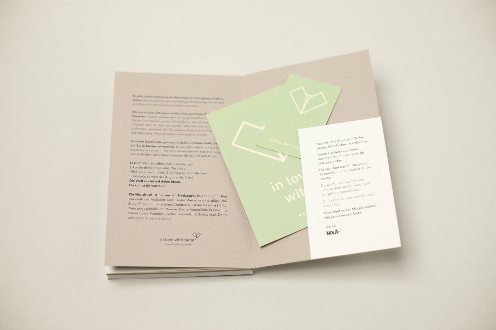 in love with paper - Vendita all'ingrosso Quaderni - Taccuino Nola6