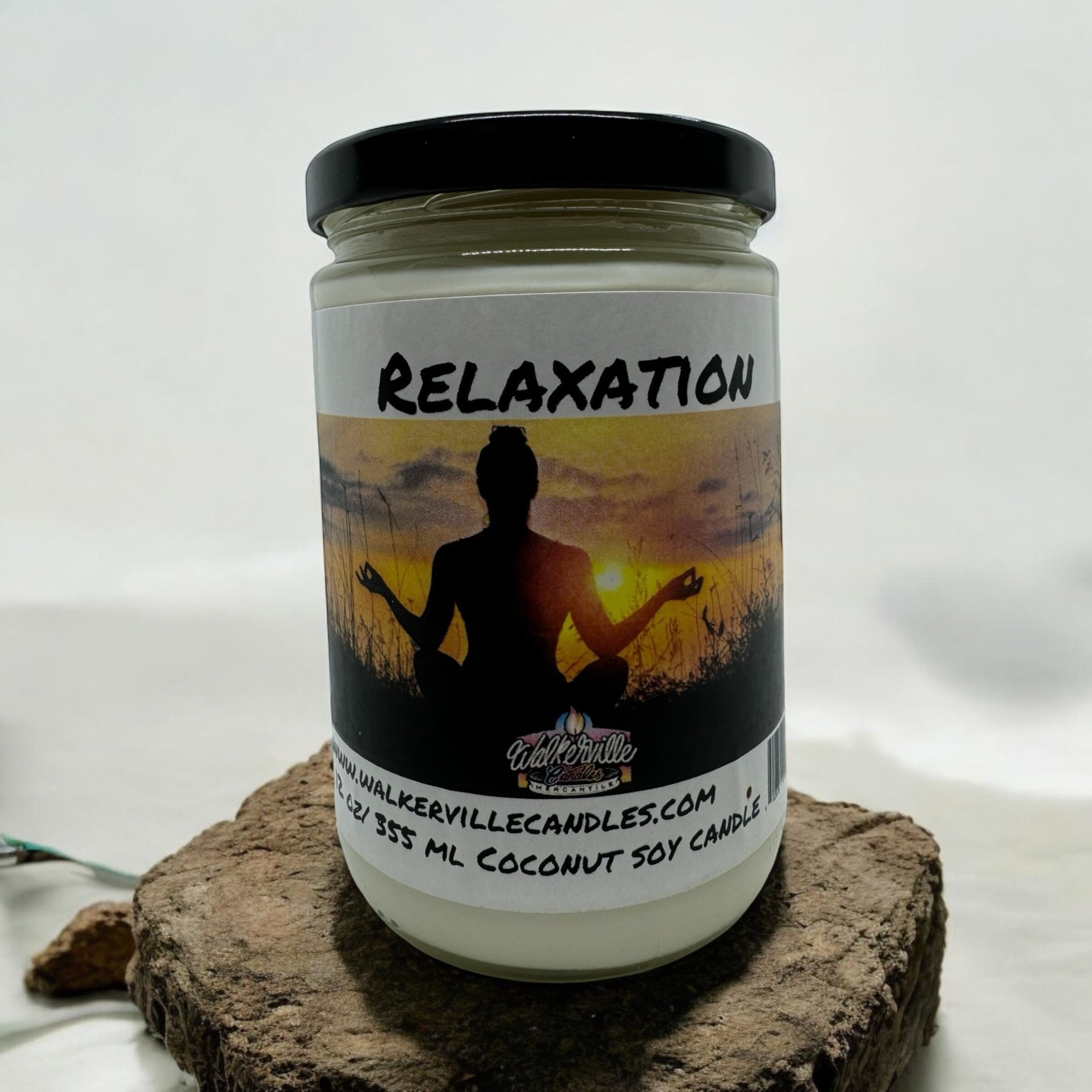Walkerville Candles - Wholesale Jar/Filled Candle - Relaxation Eco-friendly 12 oz Coconut Soy Candle5