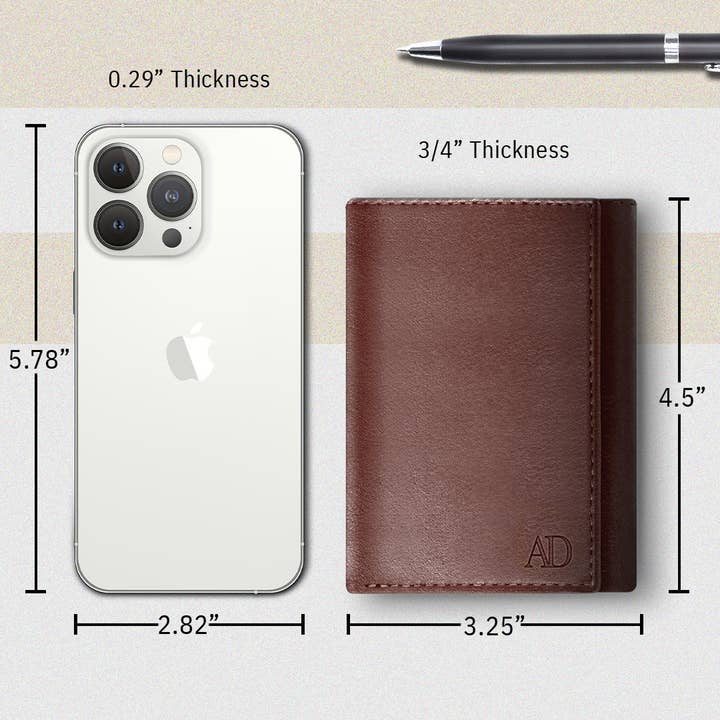 Access Denied Accessories - Wholesale Wallet - Men's - Trifold Wallets for Men Slim RFID Blocking Wallet Gifts Man12