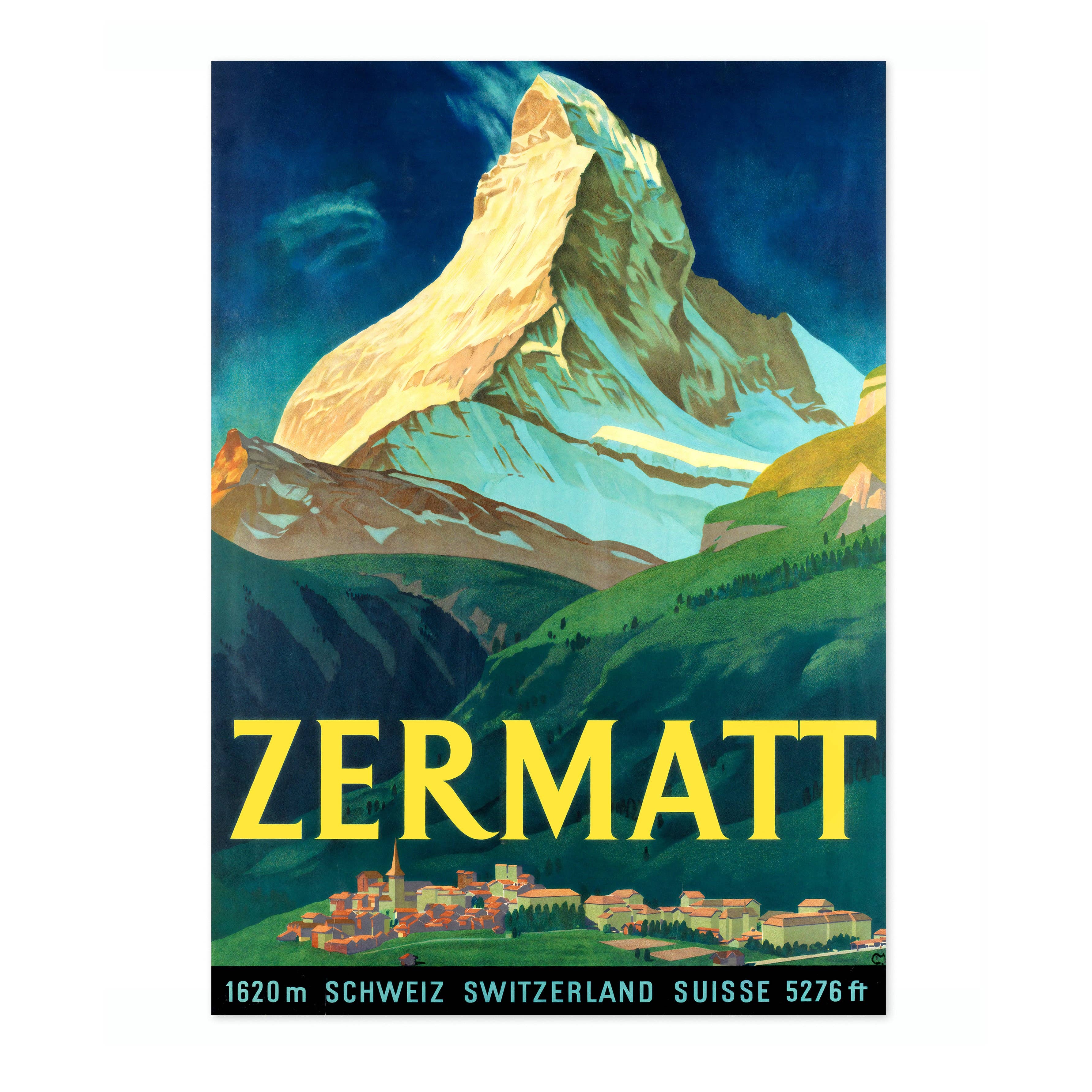 Animato - Wholesale Poster - Mt Zermatt, Switzerland0