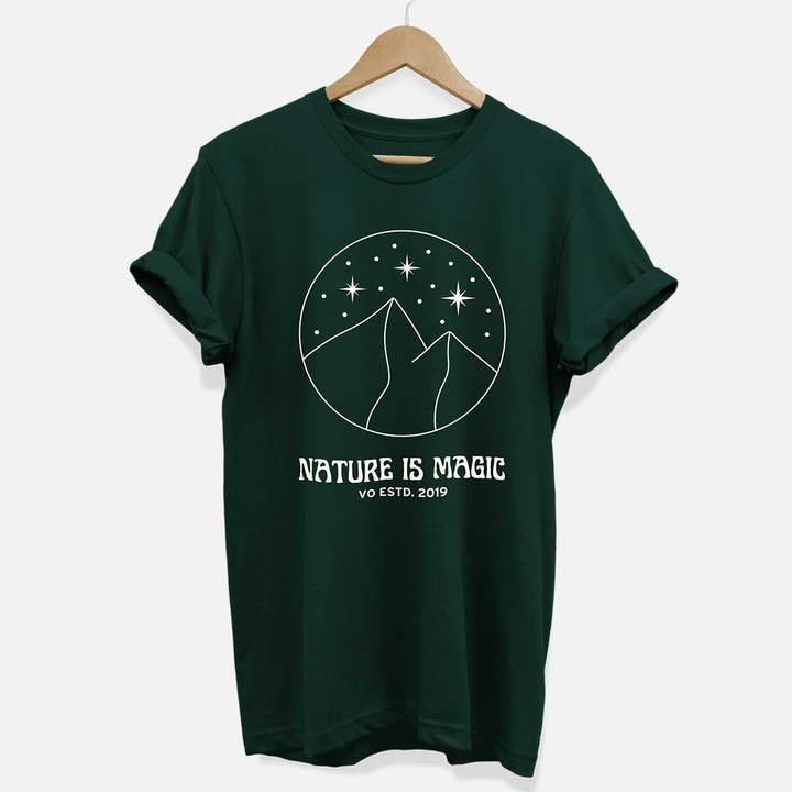 Nature Is Magic T-shirt (uniseks) voor wholesale door VO
