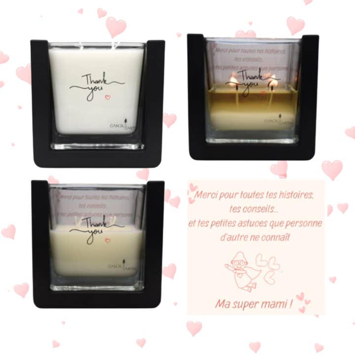 Duftkerze Überraschung Dekoration - Danke 💕 Oma für den Großhandel von Candlearth