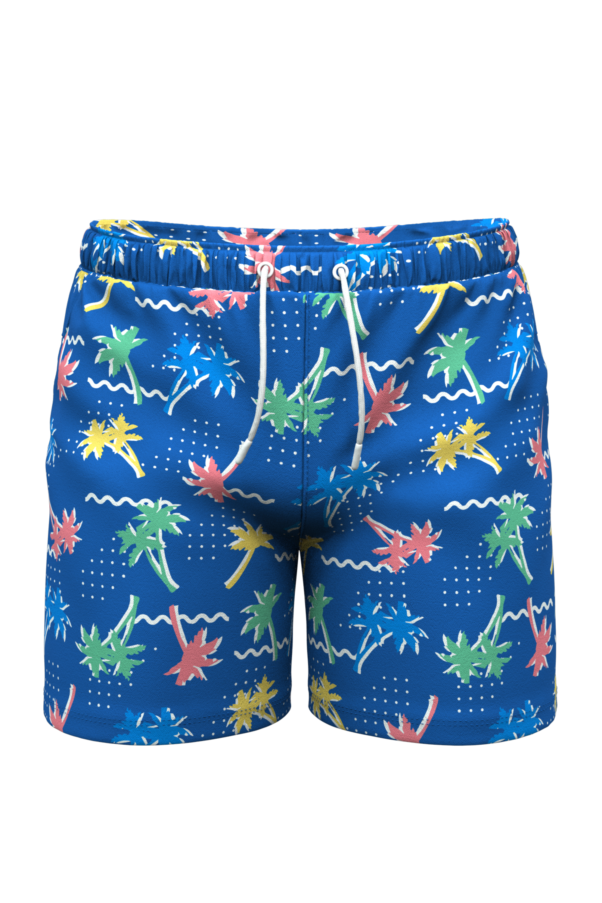 Shinesty, Inc - Wholesale Swim Shorts - Men's - The SPF 69 | Retro Tropical  Ball Hammock® Pouch 5" Swim Trunks2