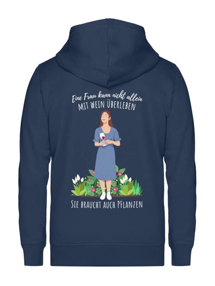 Wein und Pflanzen - Premium Bio Jacke für den Großhandel von GARTENFAN