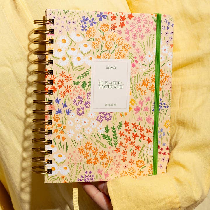 UO - Wholesale Notepad - "Bloom" School Agenda Day Page 2025-261