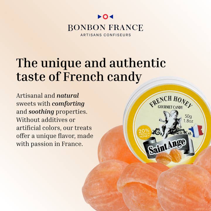 Bonbon-France - Wholesale Hard Candy - Saint-Angel Honey1