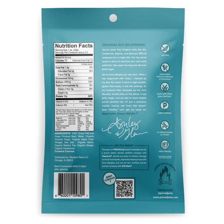 PREVAIL Jerky - Wholesale Jerky - Original Beef Jerky1