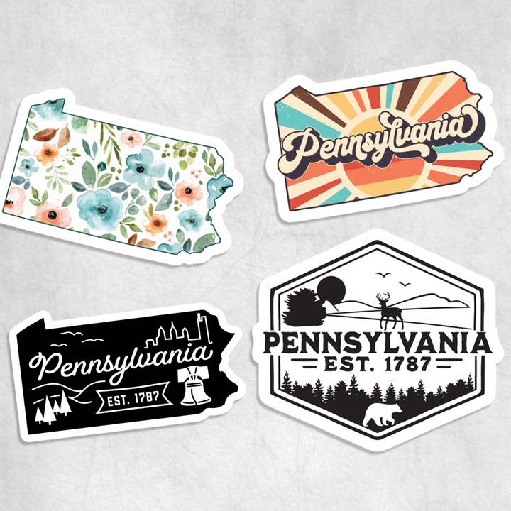 Expression Design Co - Wholesale Sticker - Pennsylvania Stickers0