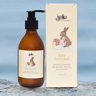 Baby cream bath for wholesale by jolu Naturkosmetik