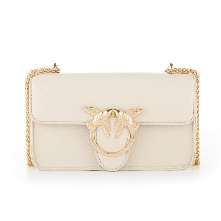 Ibiza Boutique - Wholesale Shoulder Bag - Women's - Beige Birds shoulder bag1