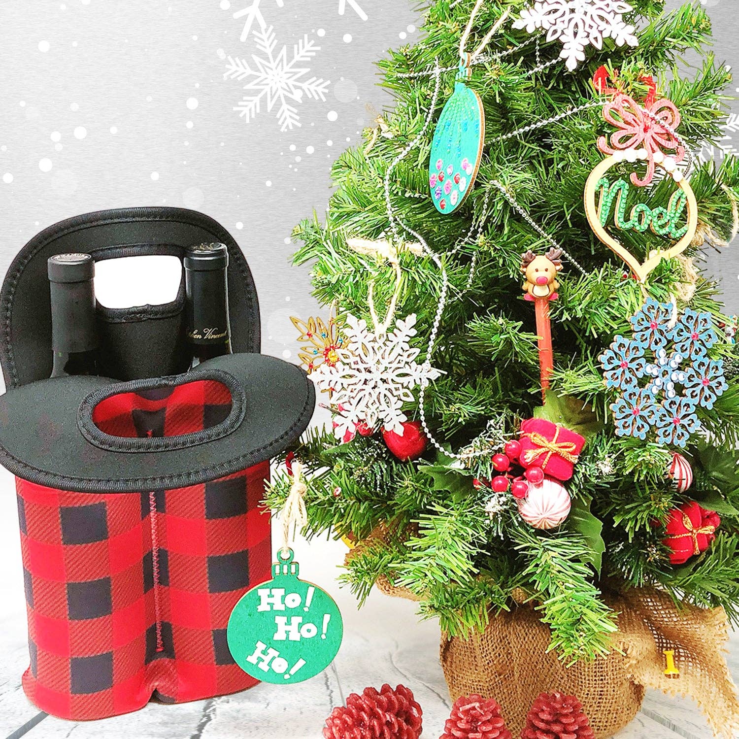 Wrapables.com - Wholesale Wine Tote - Wrapables Insulated Neoprene Wine Tote8