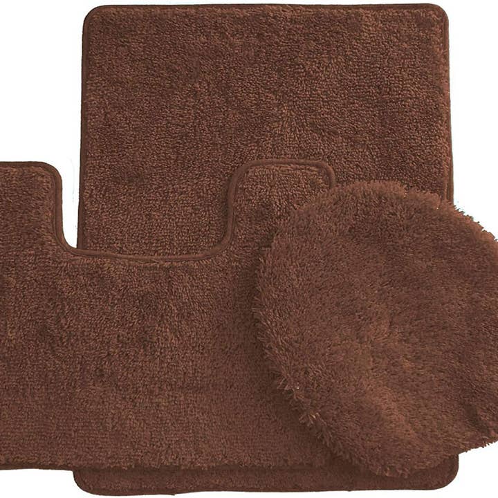 Ben & Jonah - Vente Ensembles de tapis de bain - Ensemble de 3 tapis de bain Simple Elegance by Ben & Jonah : 1 tapis de bain, 1 tapis de contour et 1 housse de siège de toilette28