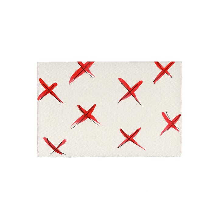 Kisses kaart voor wholesale door Scribble & Daub