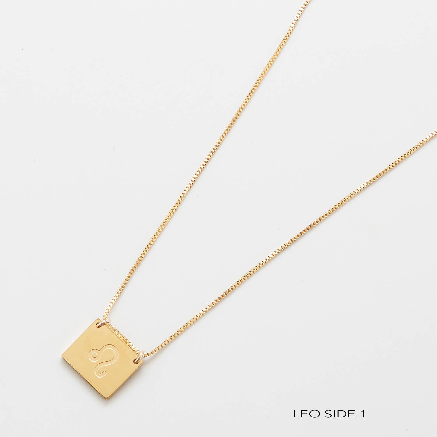 Admiral Row Jewelry - Wholesale Pendant/Charm Necklace - Zodiac Double-Sided Astrology Gold Filled Necklace - Personalization Jewelry10