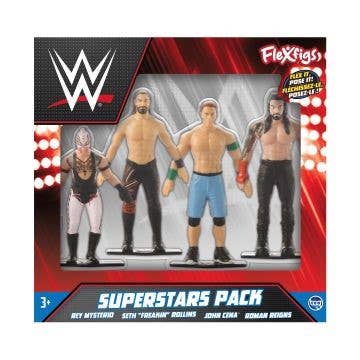 NJ Croce Co., Inc. - Wholesale Figurine Toy - Kids - WWE SUPERSTARS 4 PACK WRESTLERS