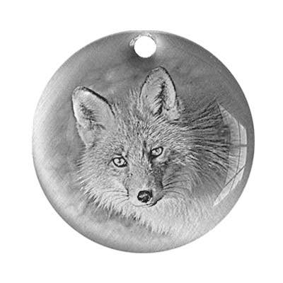 Red Fox wild animal pendant for wholesale by Everyday Artifact