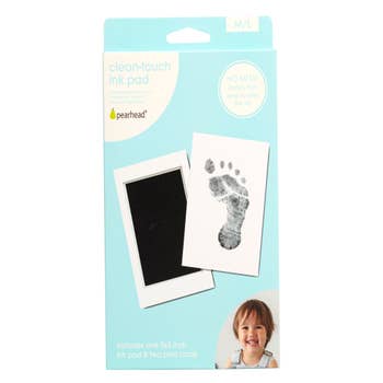 No-Touch Inkless Baby Hand and Footprint Kit | Painless Perfect Prints  Without a Drop of Ink on Your Child | Quick and Easy Two-Step Inkless Print  Kit