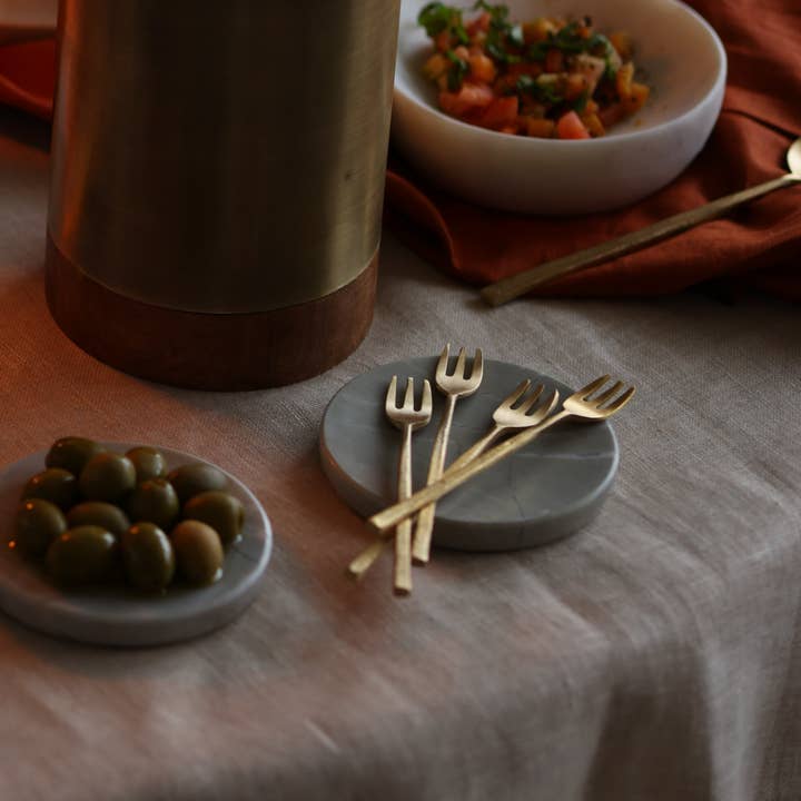 Fleck – wholesale Cutlery set – Wabi Brass Flatware Set2