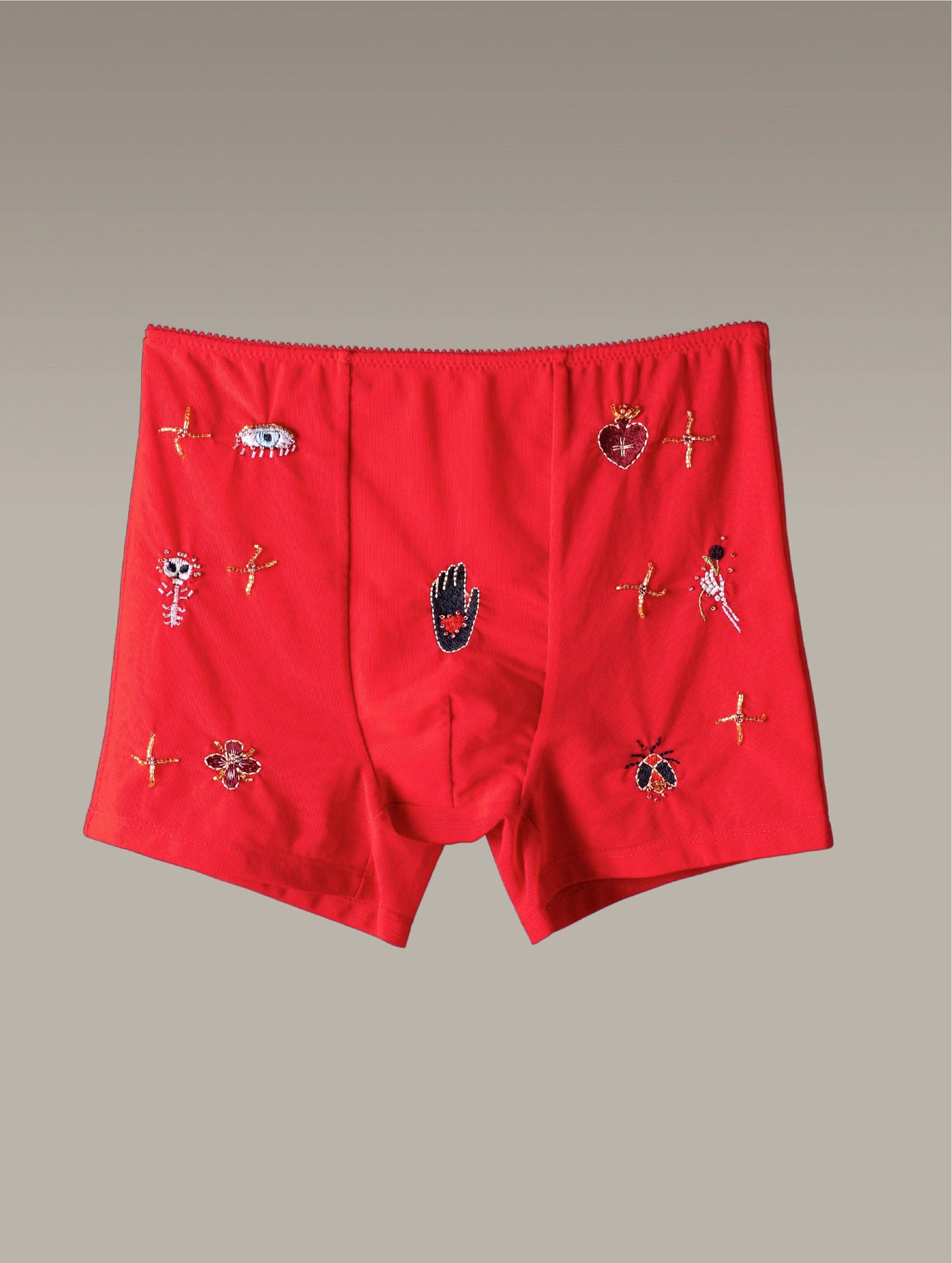 Love & Swans - Wholesale Underwear - Men's - Santa Muerte Boxers