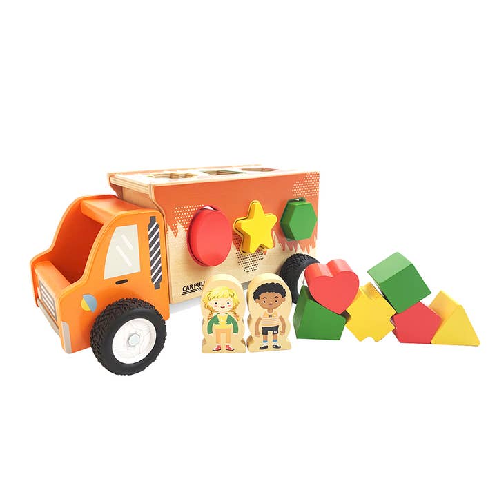 Leo & Friends - Wholesale Toy Car/Truck - Kids - Leo & Friends Shape Sorting Dump Truck6