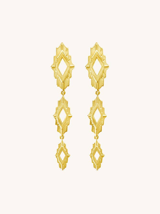 Astra Earrings - Gold for wholesale by Sierra Winter Jewelry