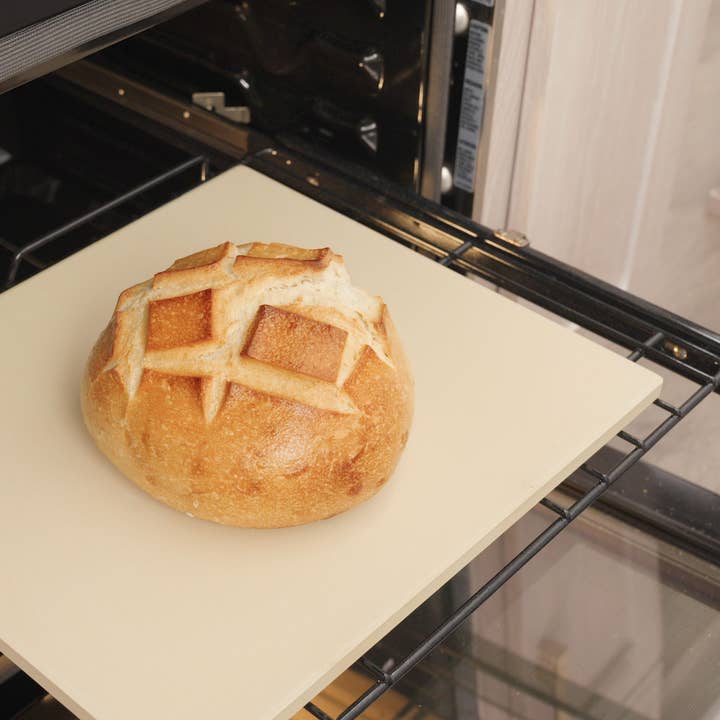 Kitchen Supply - Wholesale Pizza Board - Old Stone Rectangle Pizza Stone, 14x16-Inch3