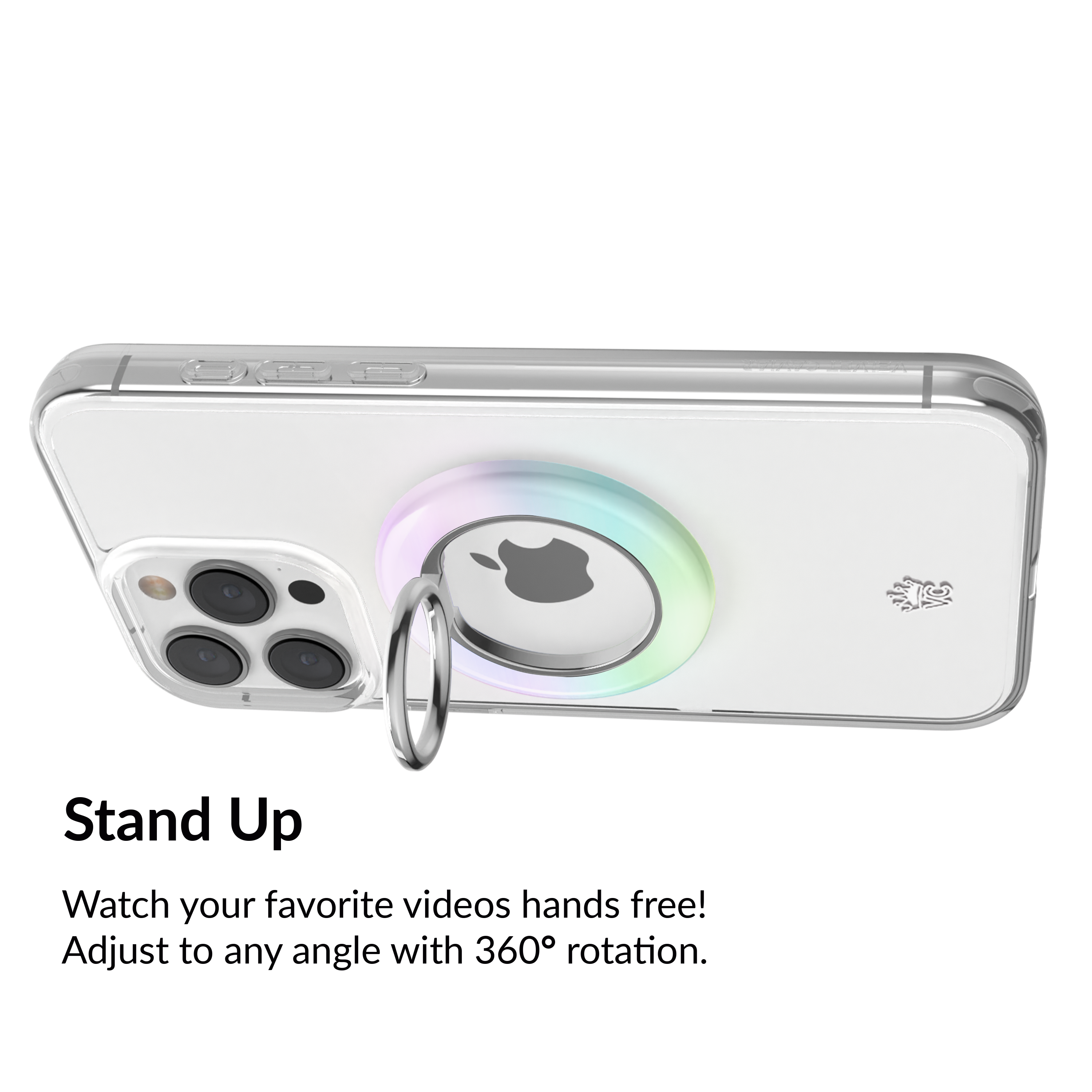 VELVET CAVIAR - Wholesale Phone Grip - Magnetic Phone Ring & Stand - White Opal3