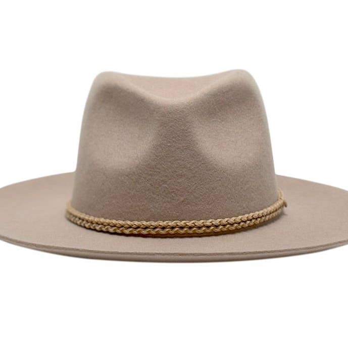 Epoch hats - Wholesale Fedora - Women's - Australian Wool Felt Wide Flat Brim Fedora Hat2