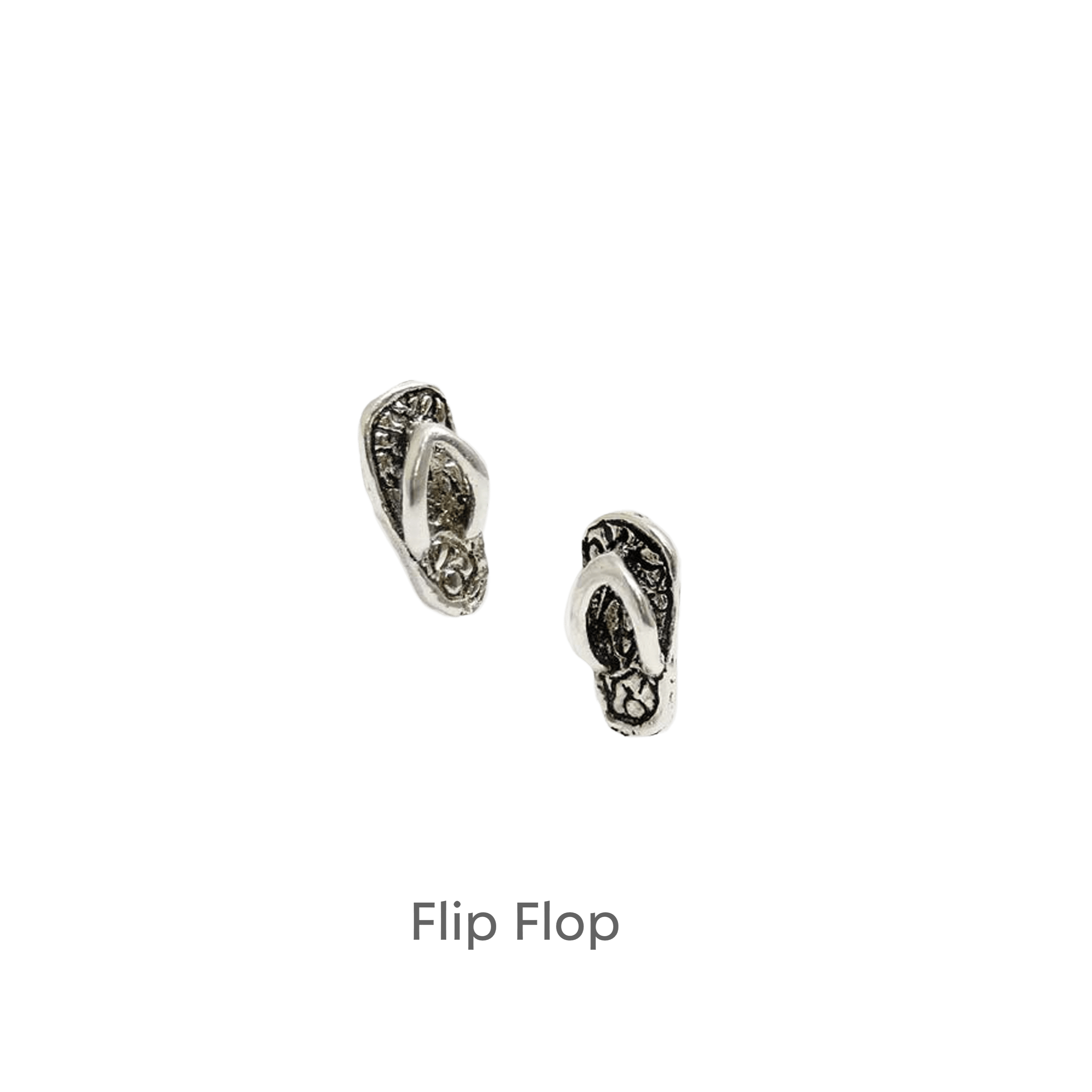 Crumble & Core – wholesale Stud/post earrings – Silver Stud Earrings – Sterling Silver Studs Flip Flop Earrings | Beach Life Gift Box2