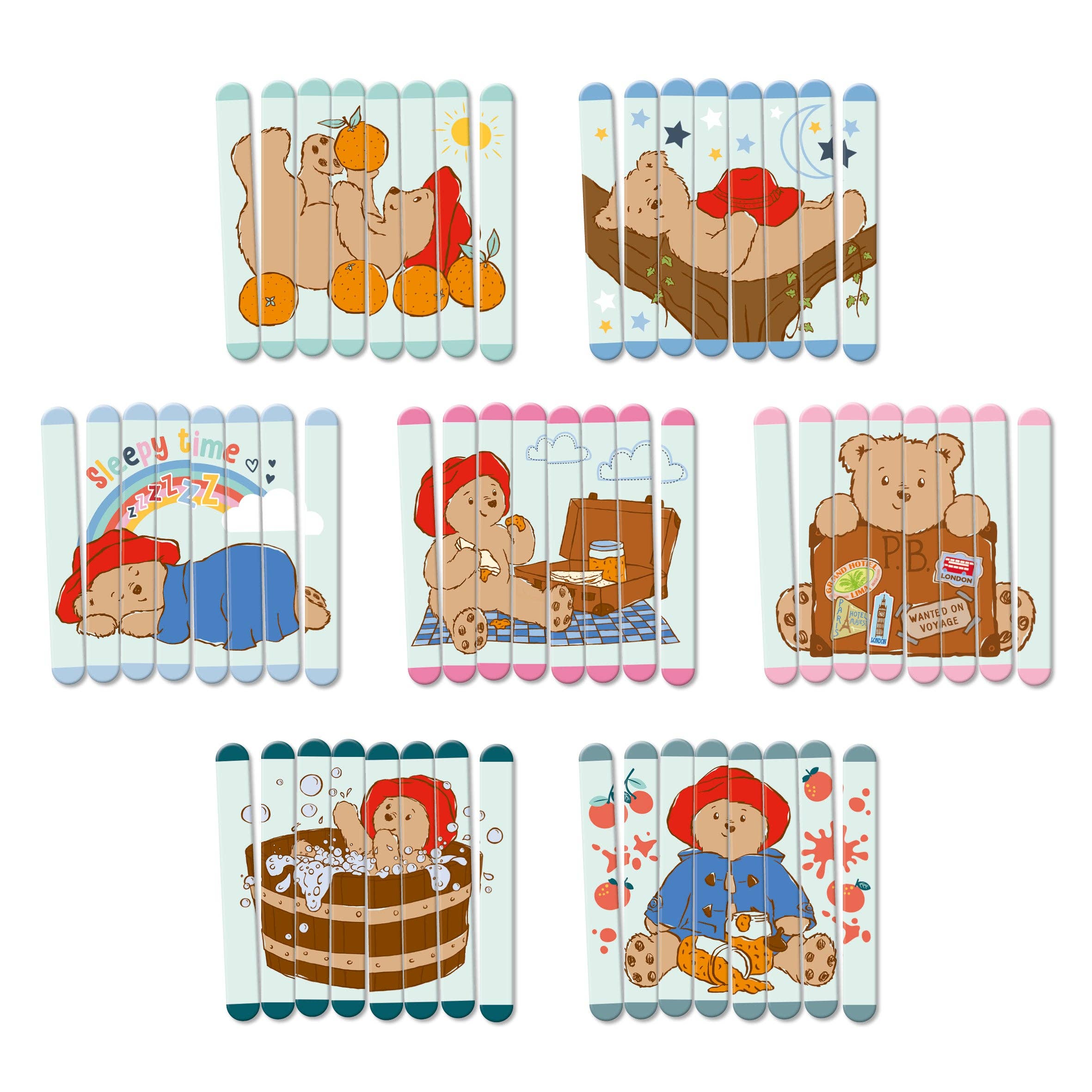 Robert Frederick Ltd - Wholesale Puzzle – Child - Paddington Lolly Stick Puzzles2