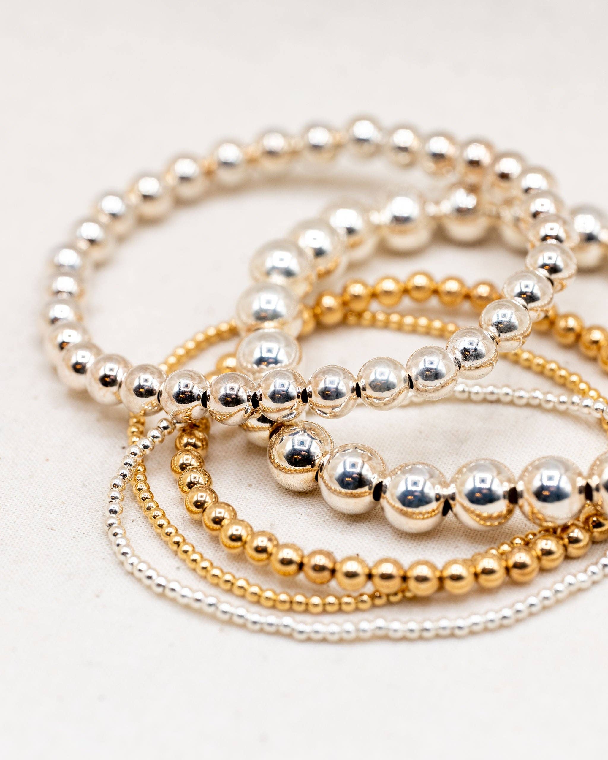 Nautically Northern - Wholesale Beaded Bracelet - Sterling Silver Beaded Bracelets4