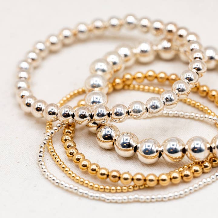 Nautically Northern - Wholesale Beaded Bracelet - Sterling Silver Beaded Bracelets4