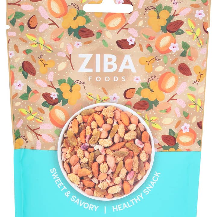 Everyday Supply Co - Wholesale Trail Mix - ZIBA FOODS NUTS AND FRUIT TRAIL MIX - Case of 60