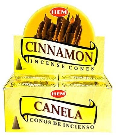 Designs by Deekay Inc. - Wholesale Incense - HEM - Cinnamon Incense Cones Display (12)0