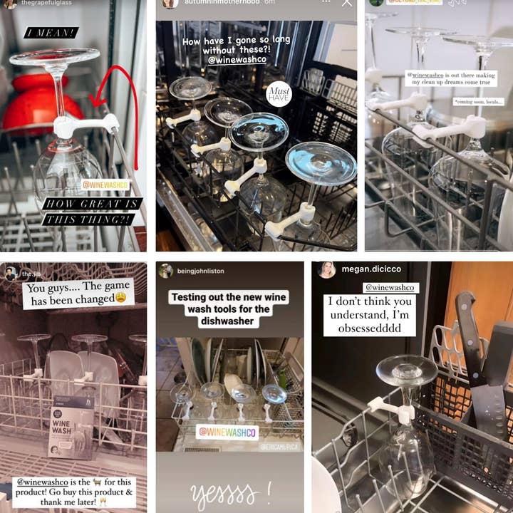 Wine Wash Co. - Wholesale Kitchen Tool/Gadget - Wine Wash® Dishwasher Attachment11