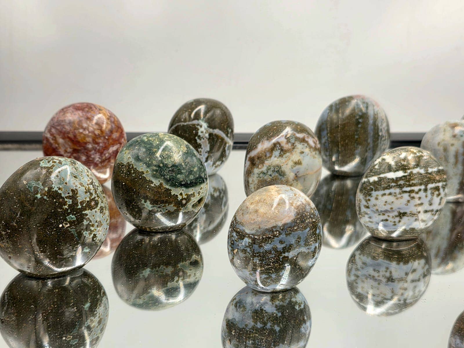 Distinction Crystals - Wholesale Spiritual Stone/Crystal - Mini Ocean Jasper Crystal Small Freeforms2