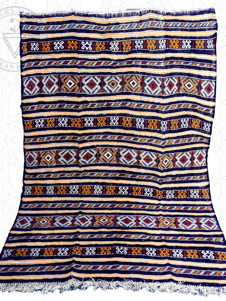 Flatweave kilim Moroccan rug for wholesale by Berbers Market