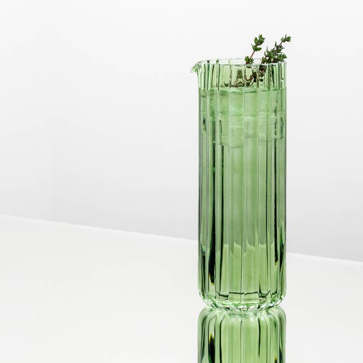 Carafe Gaia | 1,2L | Green for wholesale by Brût Home and Glassware