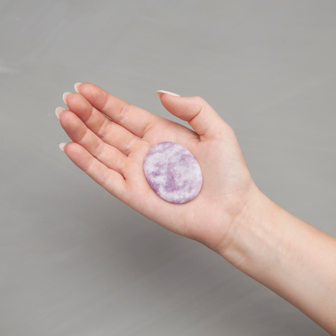 GeoCentral - Wholesale Spiritual Stone/Crystal - Lepidolite Soothing Stone - Plastic Free2