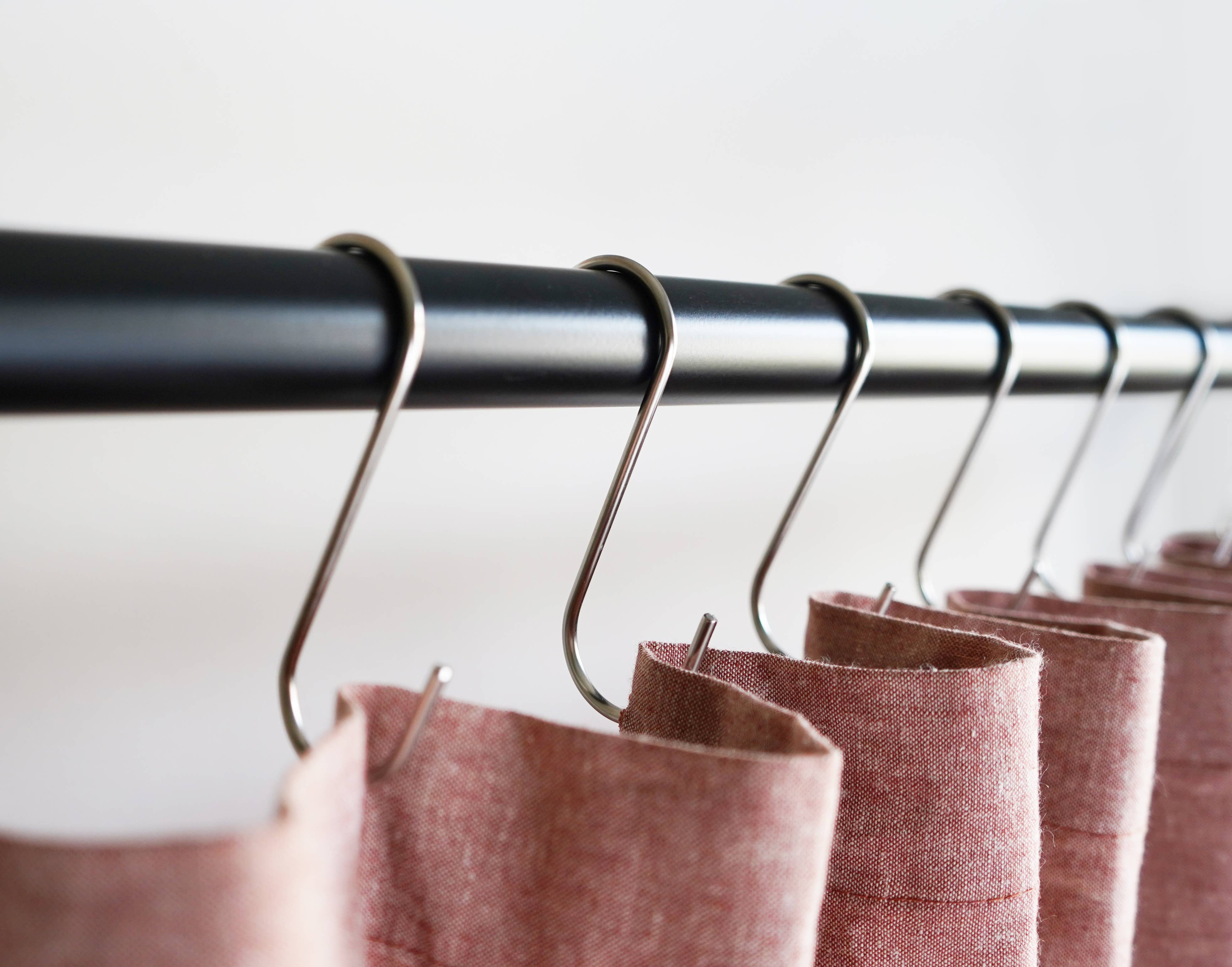 Keyaiira - Vente Tringles à rideaux - Crochets pour tringles à rideaux [set de 12]7