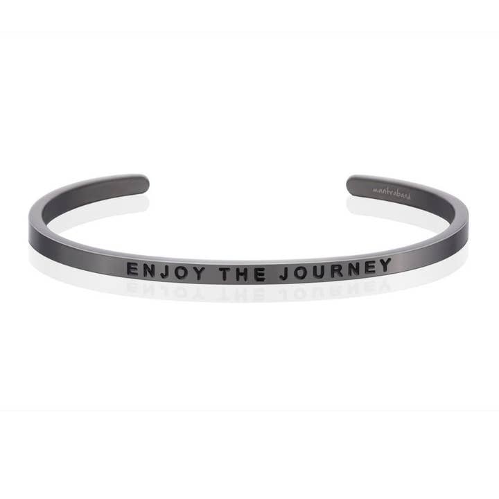 MantraBand - Wholesale Cuff Bracelet - Enjoy the Journey - inspirational mantraband® cuff bracelet