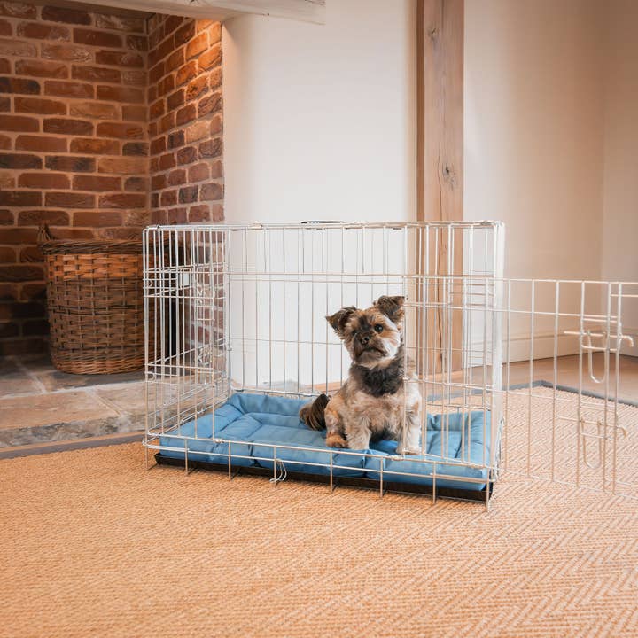Dog Crate Mat in Ocean for wholesale on Faire2