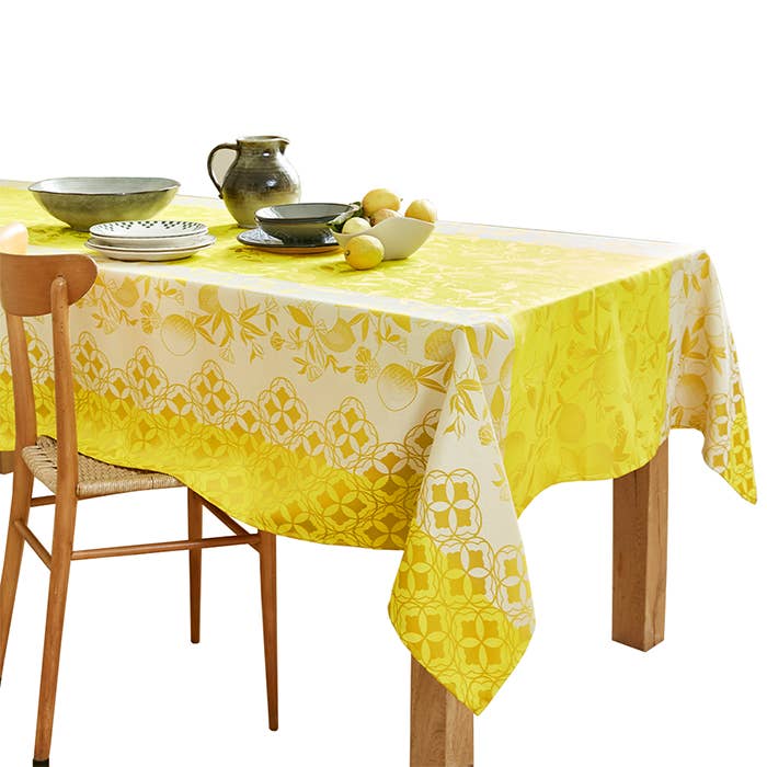 Zest - Water-repellent Jacquard Tablecloth for wholesale by Nydel