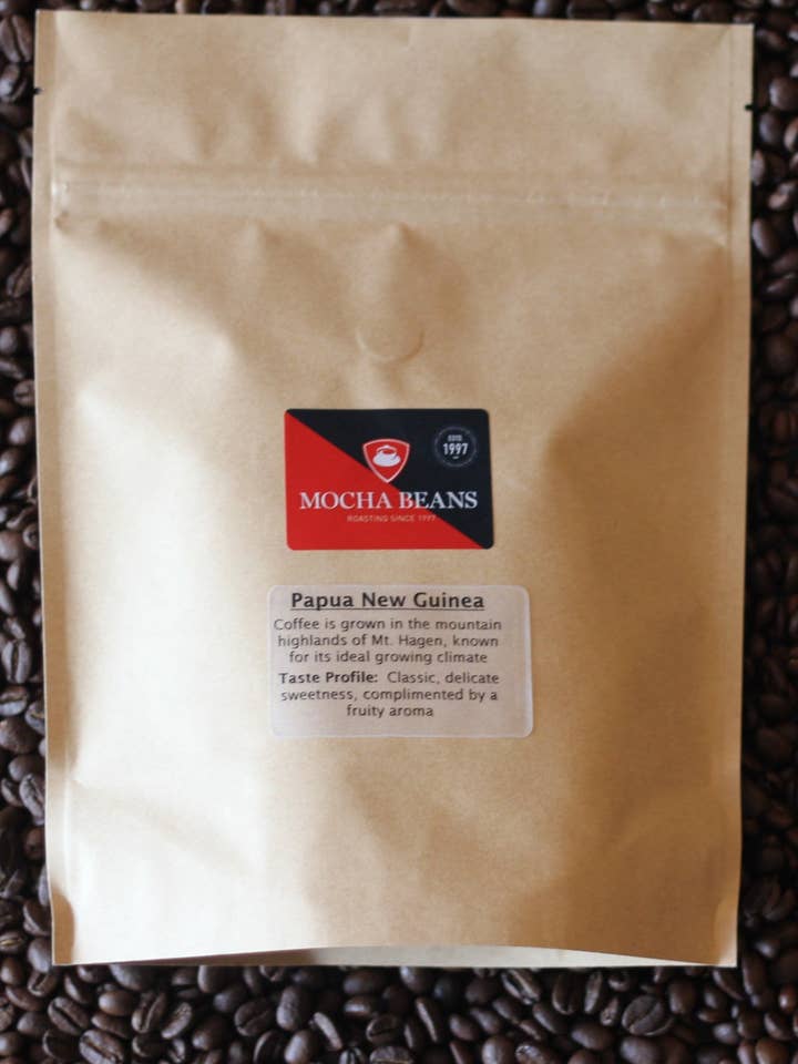 Papua Nova Guiné Sigri AA Lavado por atacado de Mocha Beans